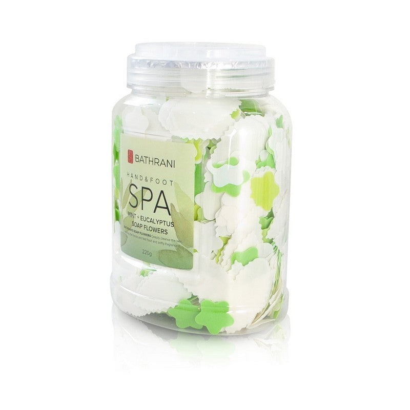 Spa Soap Flowers - Mint - Eucalyptus